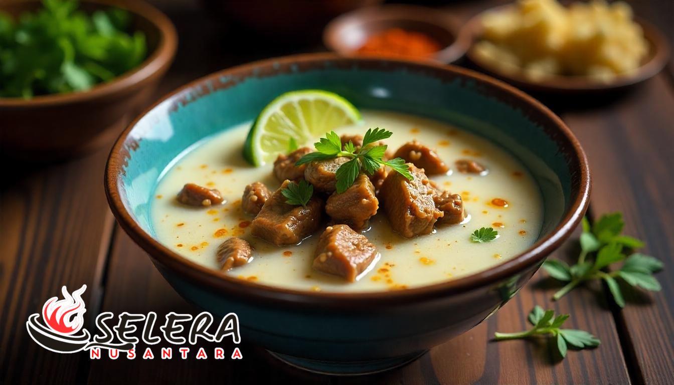 Semangkuk Coto di Warung Coto Makassar legendaris