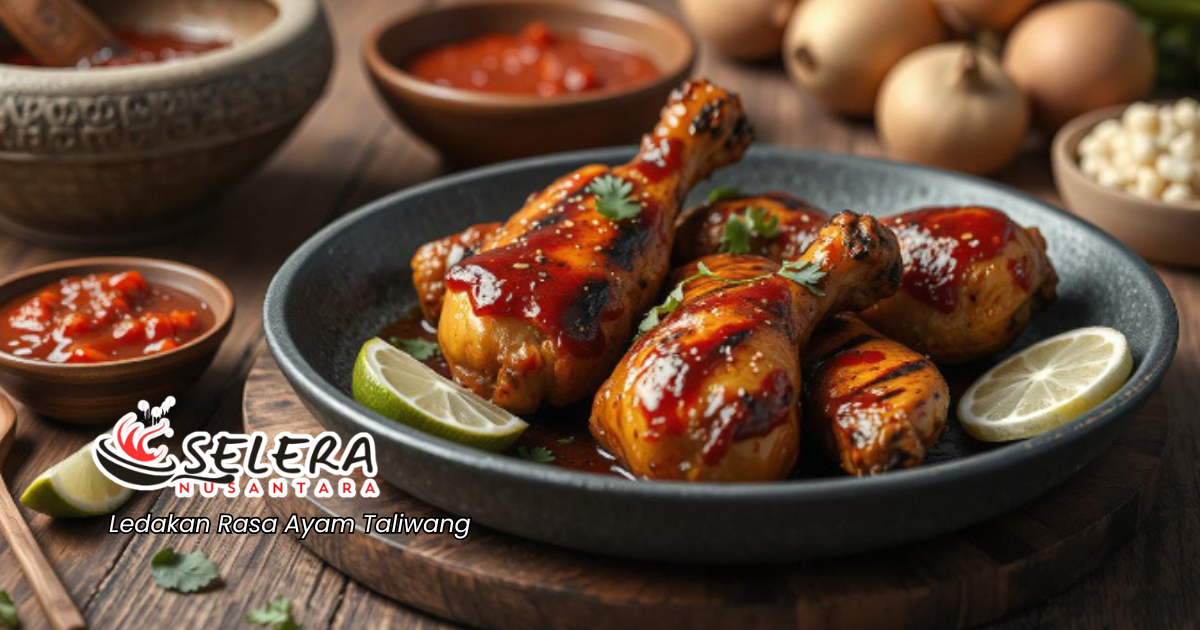 Resep Ayam Taliwang Khas Lombok yang Lezat Gambar Resep Ayam Taliwang khas Lombok dengan sambal pedas menggoda