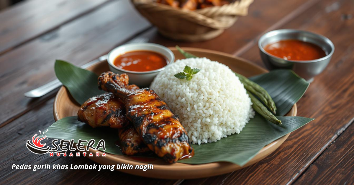 Nasi Ayam Taliwang Hidangan Khas Nusantara Nasi ayam taliwang pedas gurih khas Lombok menggugah selera