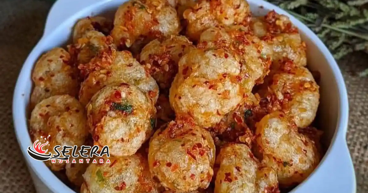 Resep Cimol Bojot Jajanan Tradisional Favorit Cimol bojot goreng renyah hasil Resep cimol bojot