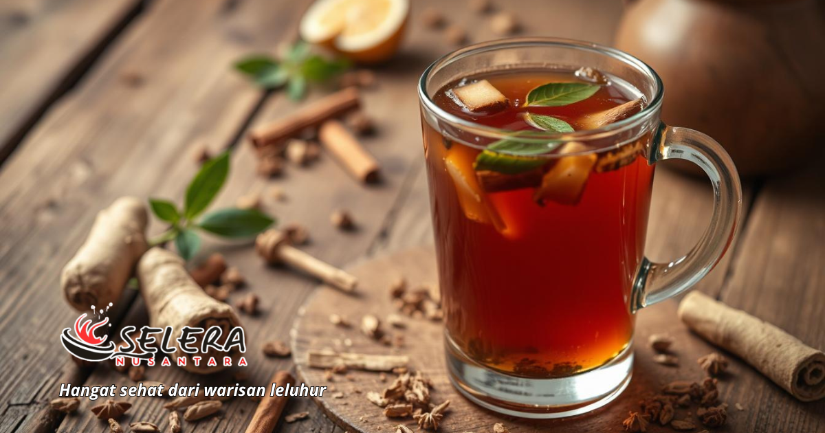 Khasiat Wedang Uwuh Minuman Tradisional Khasiat wedang uwuh dengan campuran rempah alami hangat