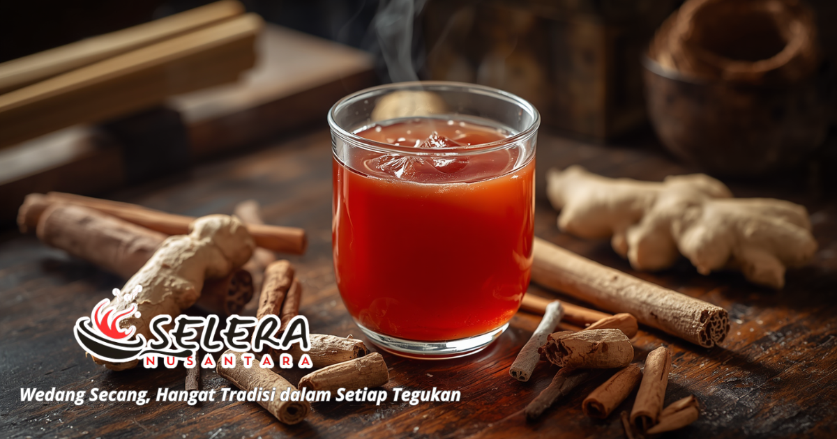 Keunikan Wedang Secang Khas Yogyakarta Wedang secang dengan rempah khas
