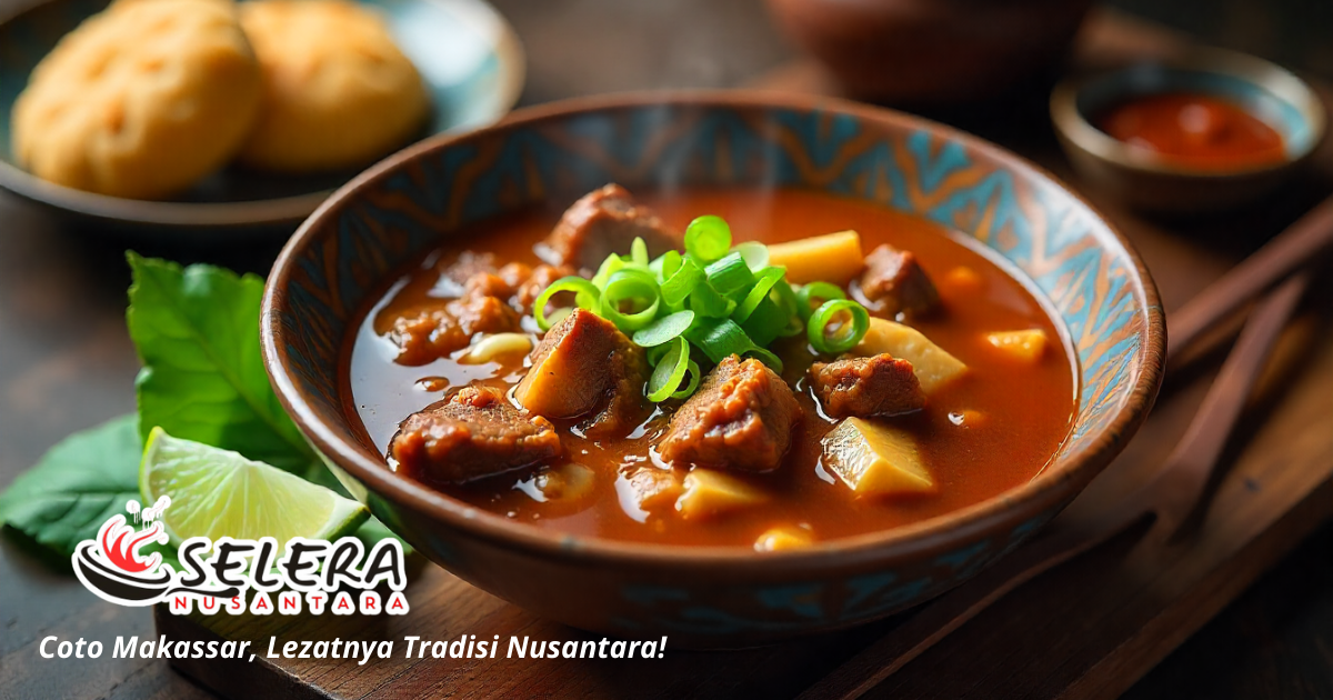 Resep Coto Makassar Lezat Tradisional Resep Coto Makassar otentik khas kuliner tradisional Nusantara